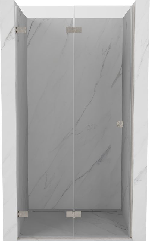 Drzwi prysznicowe składane Mexen Lunar-F transparentne 60x200 cm 1 szt.