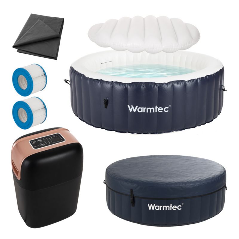 Dmuchane SPA Warmtec Rodos basen ogrodowy hydromasaż 6os. 198cm 920l 1szt.