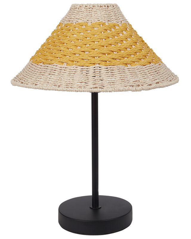 Lampa stołowa Momba Żółty 1 szt.