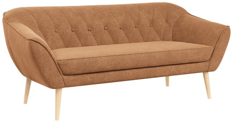 Sofa MKS Meble PIRS 3 pomarańczowy struktura 1szt.