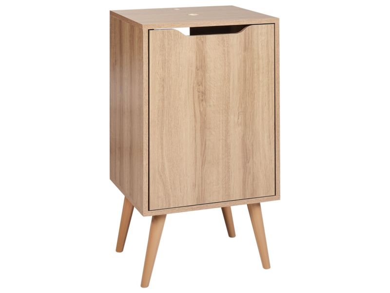 Szafka pod umywalkę Franca 45 cm Jasnobrązowy 1 szt.