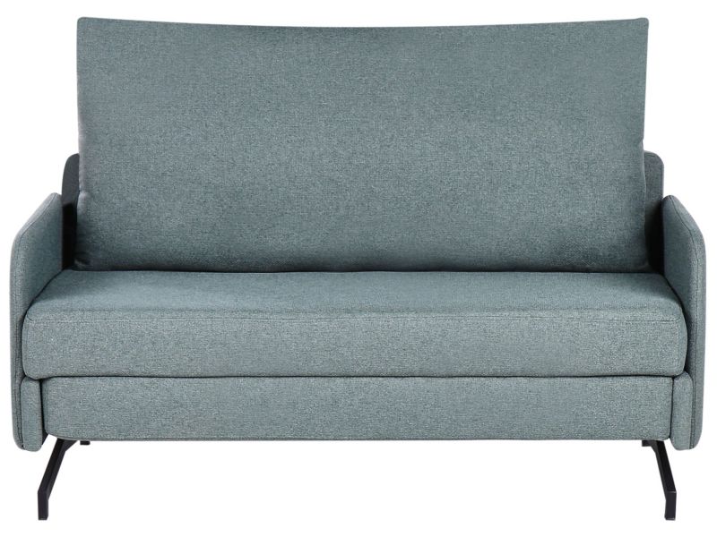 Sofa rozkładana Belfast Zielony Tkanina 1 szt.