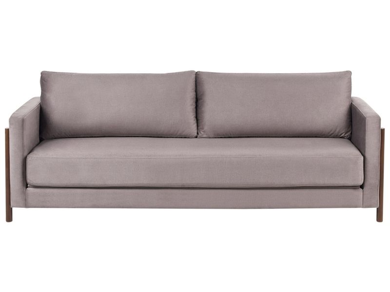 Sofa rozkładana beżowoszara Orsa 1 szt.
