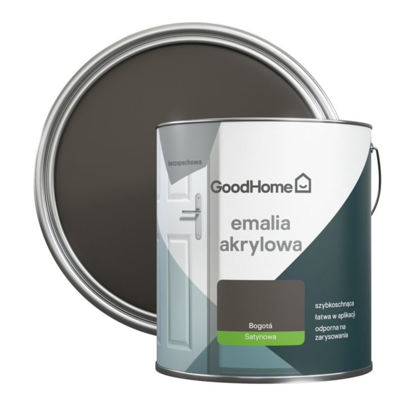 Emalia akrylowa plamoodporna GoodHome bogota 2,5 l