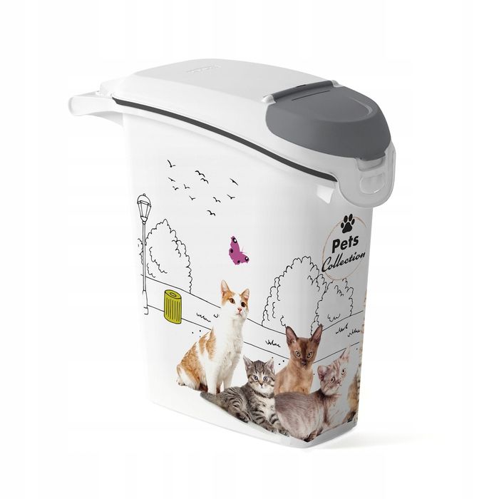 Pojemnik na karmę dla kota Curver Pet Life 23L
