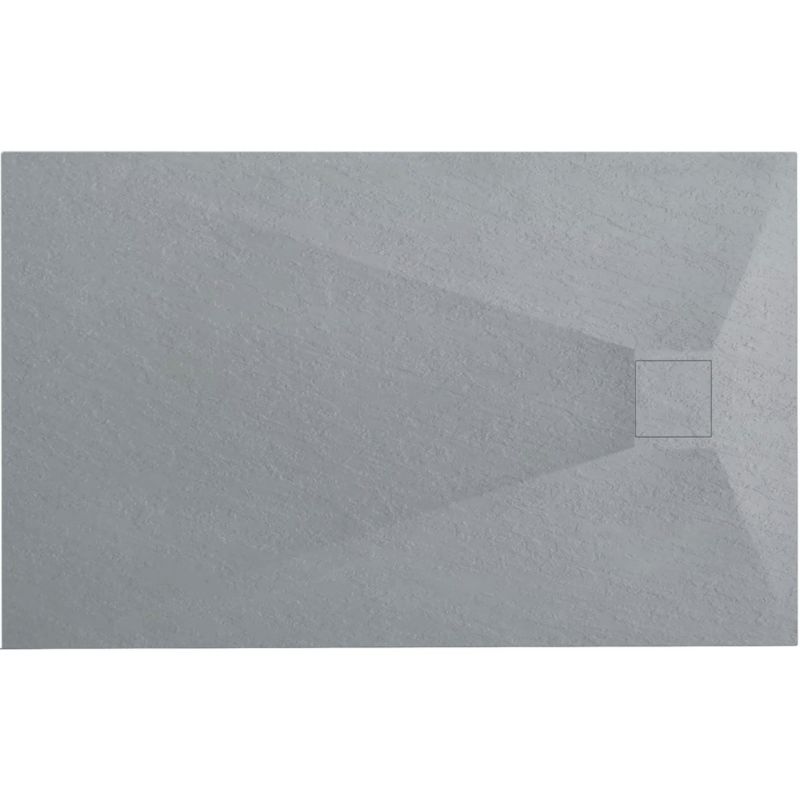 Brodzik Prysznicowy Rea Magnum 80X100 Szary 1 Szt
