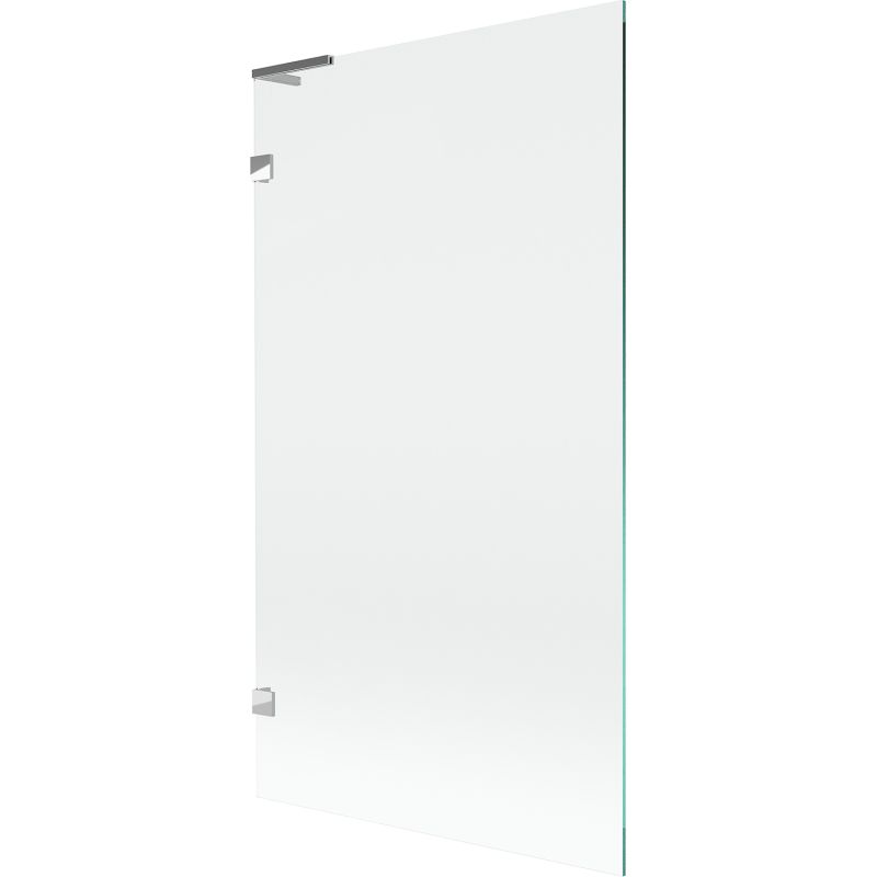 Parawan nawannowy Mexen Lunar L chrom transparent 100x150 cm 1-skrzydłowy 1 szt