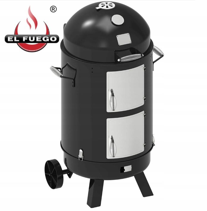 Grill węglowy El Fuego z funkcją wędzarni STAUNTON 1szt