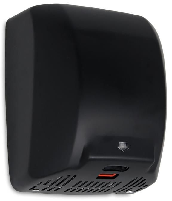Suszarka do rąk Warmtec 1800W automatyczna bezdotykowa stal czarna MaxFlow 1szt.