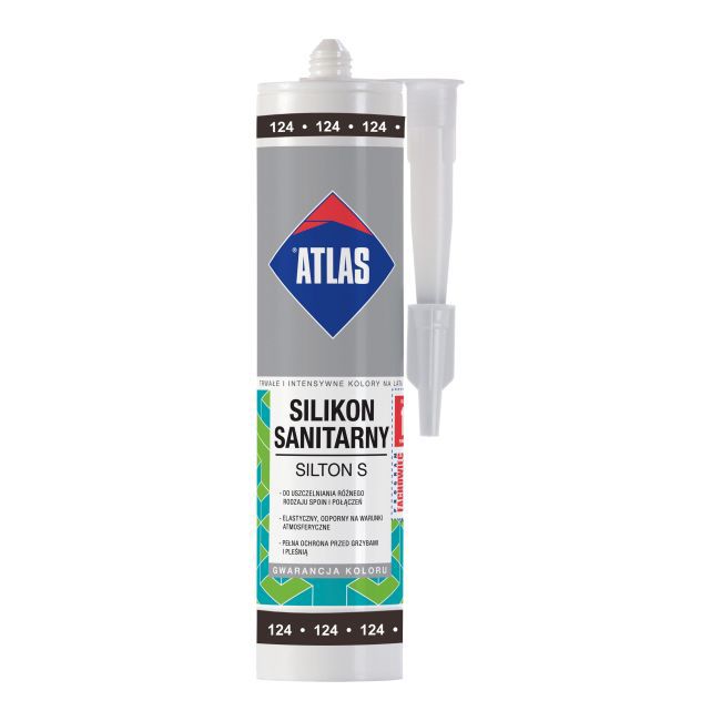 Silikon Atlas 124 ciemny wenge 280 ml