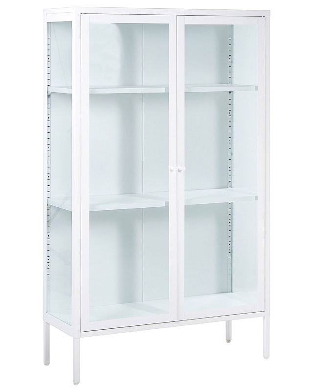 Witryna Nash Metal 90 cm 35 cm Biały 1 szt.