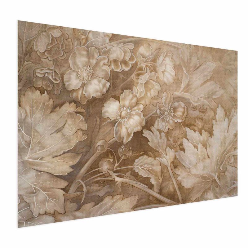 Plakat Artgeist Ornamenty roślinno-kwiatowe 90x60 cm bez ramy 1 szt