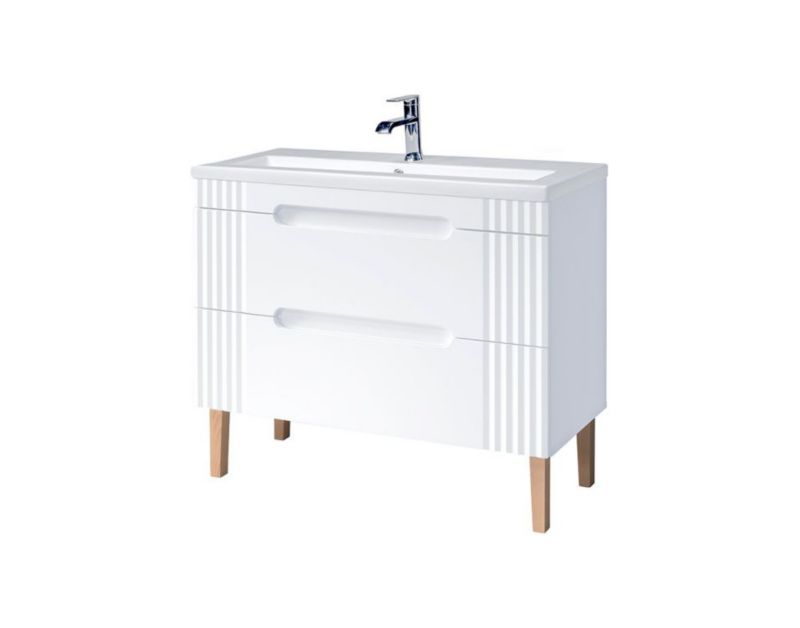 Szafka Comad pod umywalkę FIJI WHITE 82 100cm biała 1 szt
