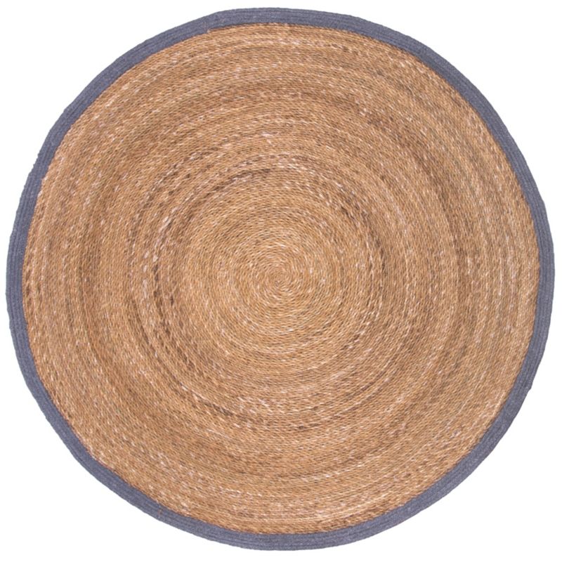 Dywan okrągły Direct Home and Garden WICKER szary 140 cm 1 szt.