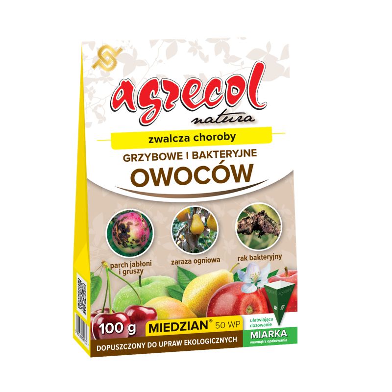 Środek grzybobójczy Agrecol Miedzian 50 WP 100 g