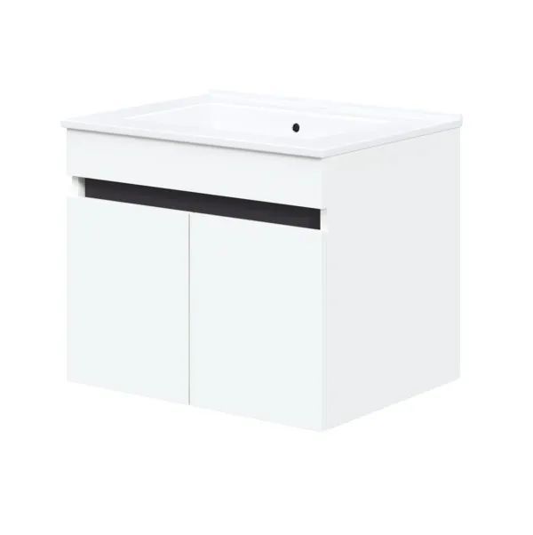 Szafka Halmar pod umywalkę FIGARO 2D 60cm biała 1 szt