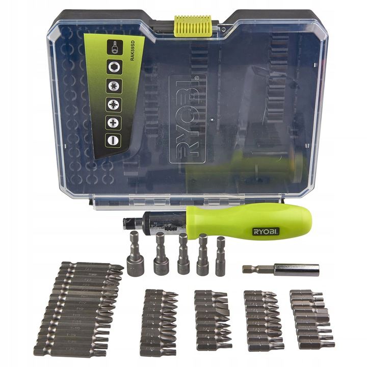 Ryobi Zestaw Bitów Nasadek 59 Szt Rak59Sd