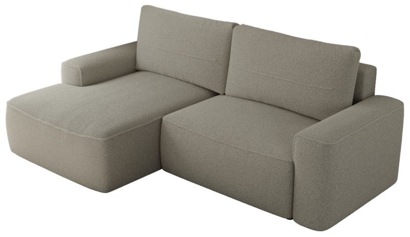 Narożnik MKS Meble BELLUNO L strona lewa szary boucle 1szt.