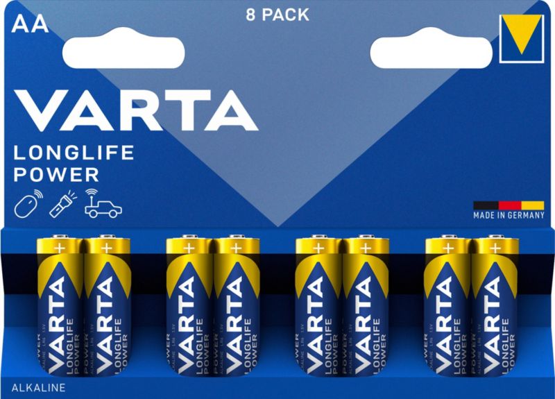Baterie VARTA Longlife Power AA 8 szt.
