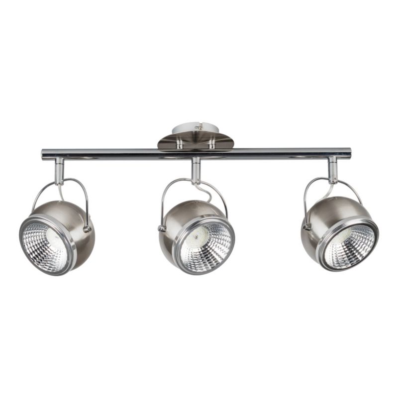 Lampa Sufitowa SPOT Light 3xGU10 LED 6W Elegancka Satyna w Klasycznym Stylu, Polski Producent, 1 szt.