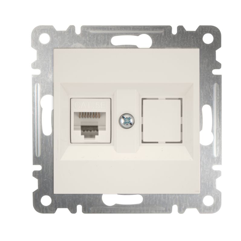 Gniazdo RJ45 Makel Karea Perla