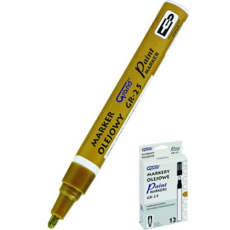 MARKER OLEJOWY ZŁOTY