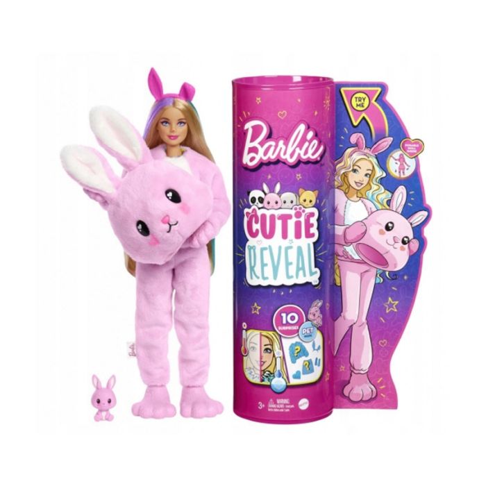 Lalka Barbie Cutie Reveal Królik Kraina Fantazji -seria 1- HHG19 (asst HHG18)