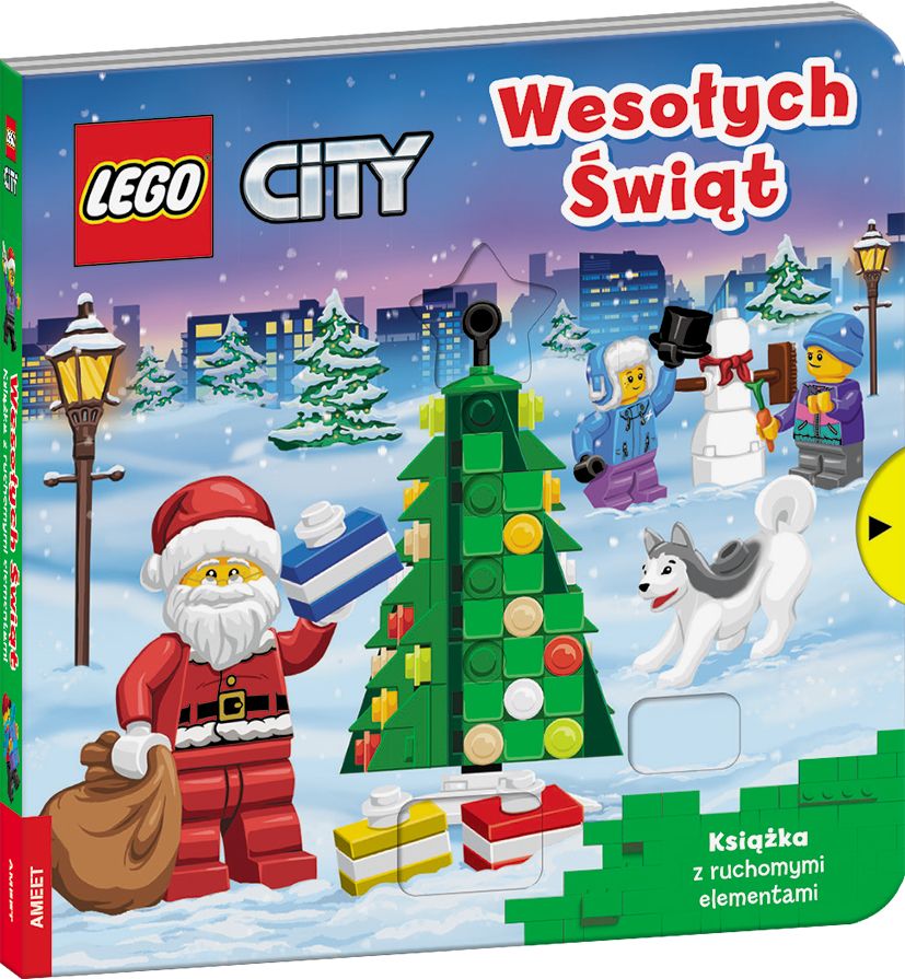 Lego City. Wesołych Świąt! Książka z ruchomymi elementami