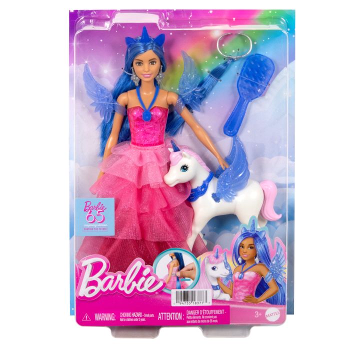 Barbie Sapphire Skrzydlaty Jednorożec Lalka 65 Rocznica HRR16 4