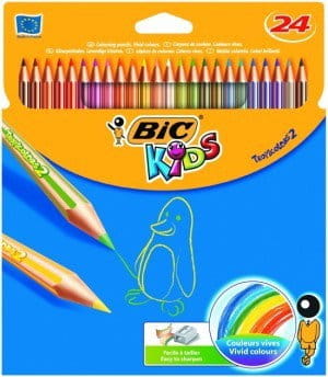 BIC KIDS KREDKI OŁ 24SZT TROPICLORS