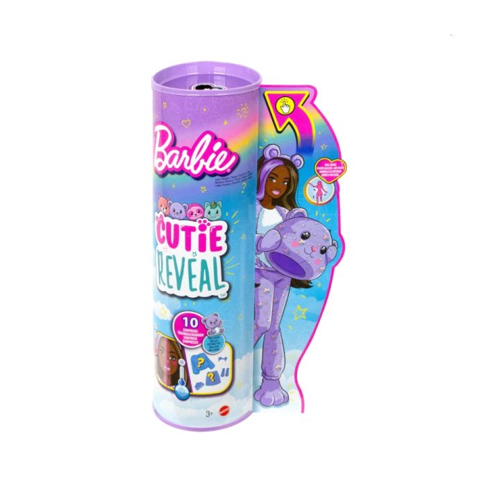 Lalka Barbie Cutie Reveal Miś Kraina Fantazji HJL57 (asst HJL56)
