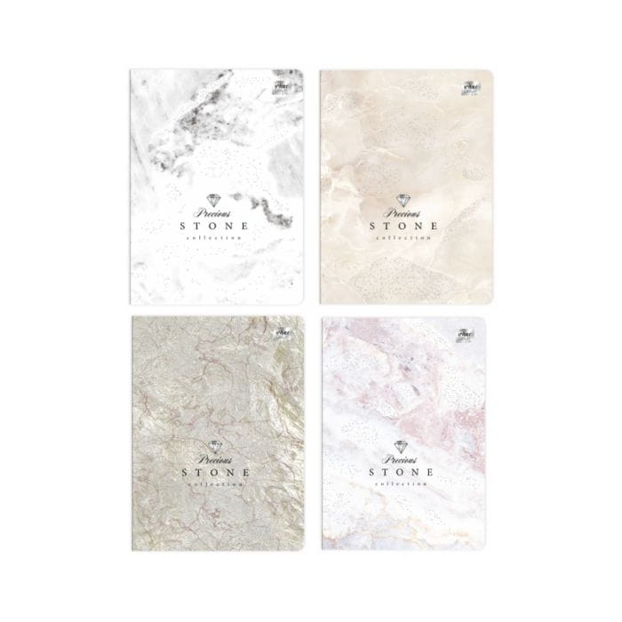 ZESZYT A5 96# M 70G METALLIC STONE @