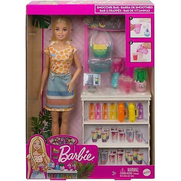 Lalka Barbie + barek Smoothie zestaw