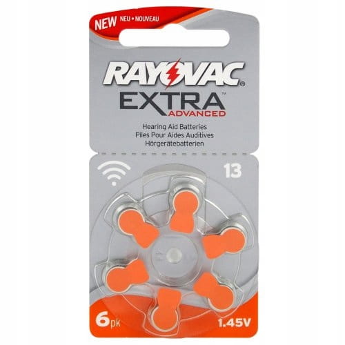 RAYOVAC Bateria Aparat Słuch 13 op-6 - Henryx24