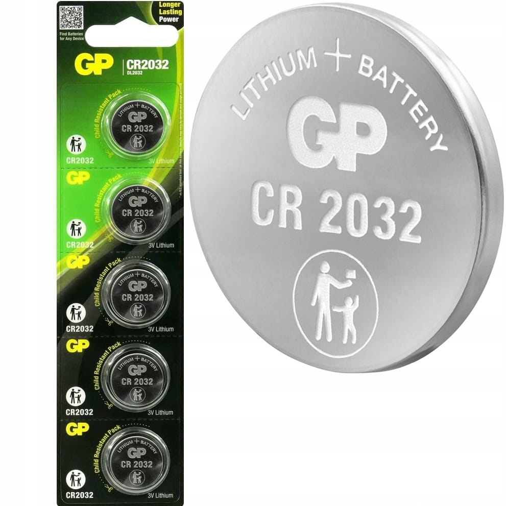 GP Bateria CR2032 3V op-5 sztuk - Henryx24