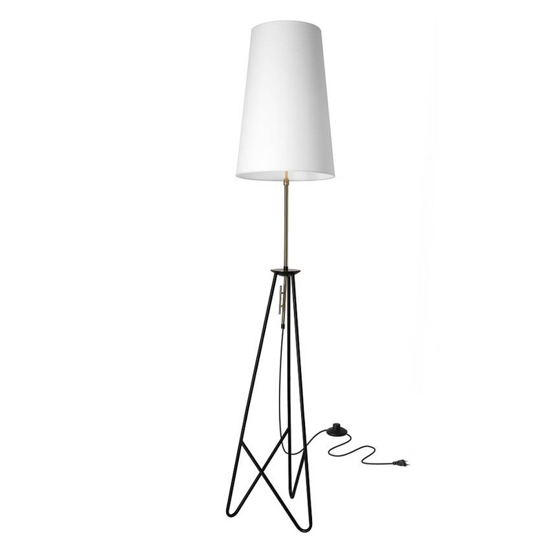 Loftowa lampa podłogowa Taflo 1xE27