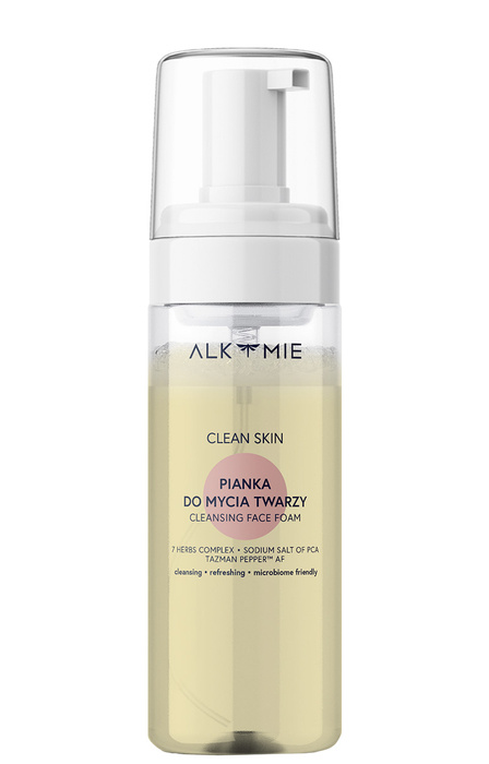Alkmie CLEAN SKIN - Pianka do mycia twarzy, 150 ml