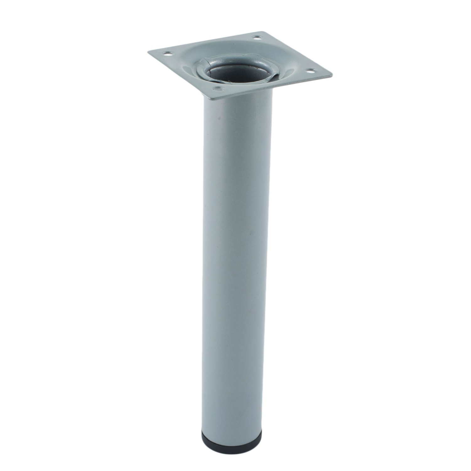 Hettich Nogi do mebli srebrne śr. 3 cm x 20 cm
