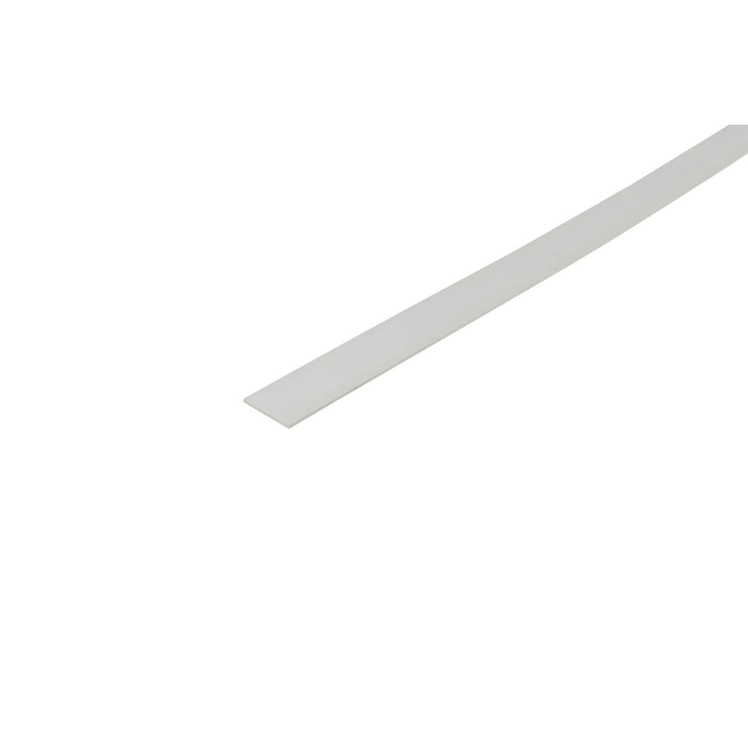 Cezar Sztanga płaska PCV 25x1,5 mm 1 m biały