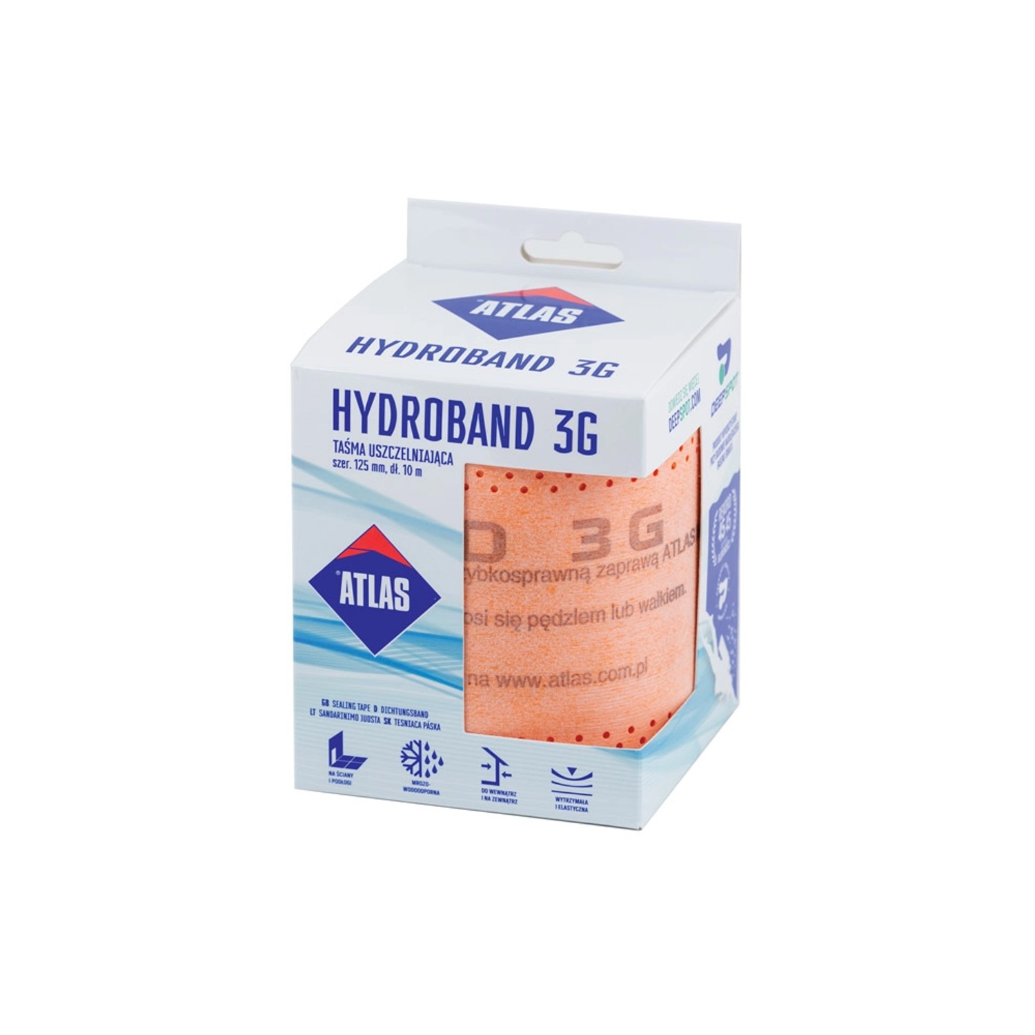 Atlas Taśma uszczelniająca Hydroband 3G 12,5 cm x 10 m