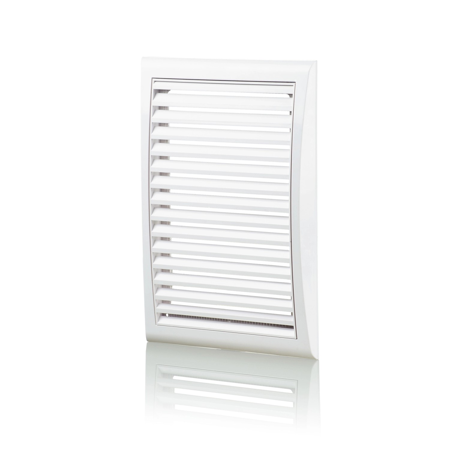 Vents Kratka wentylacyjna z siatką 193x188 mm regulowana biała
