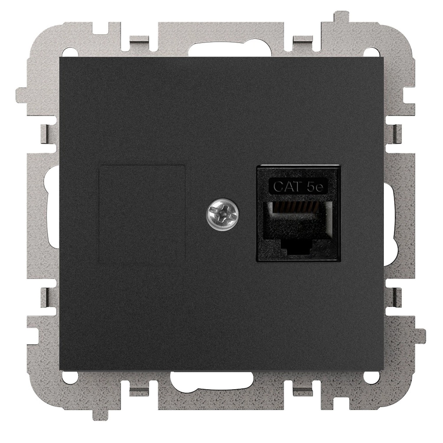 Elektro-Plast Gniazdo komputerowe RJ45 Santra czarne