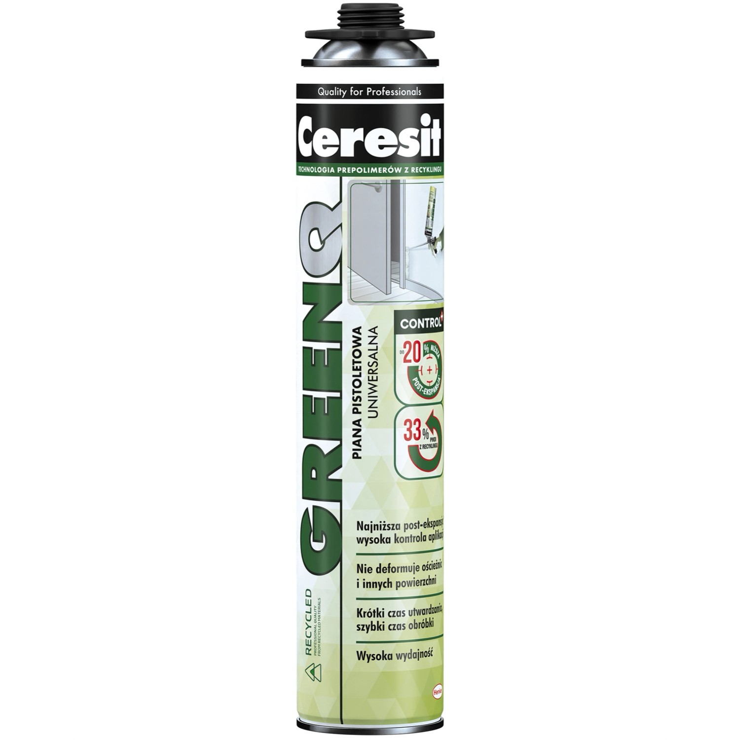 Ceresit Piana pistoletowa Greenq 750 ml