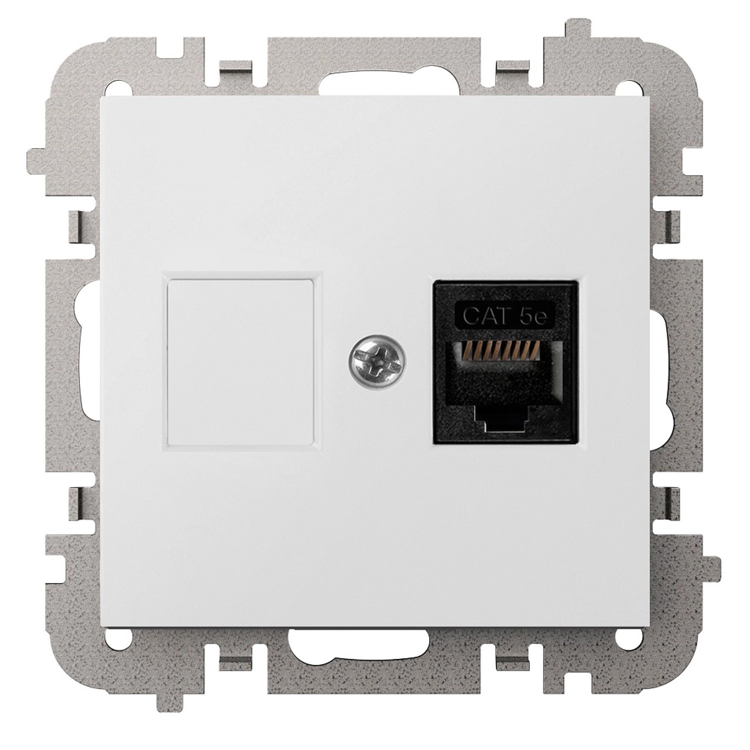 Elektro-Plast Gniazdo komputerowe RJ45 Santra białe