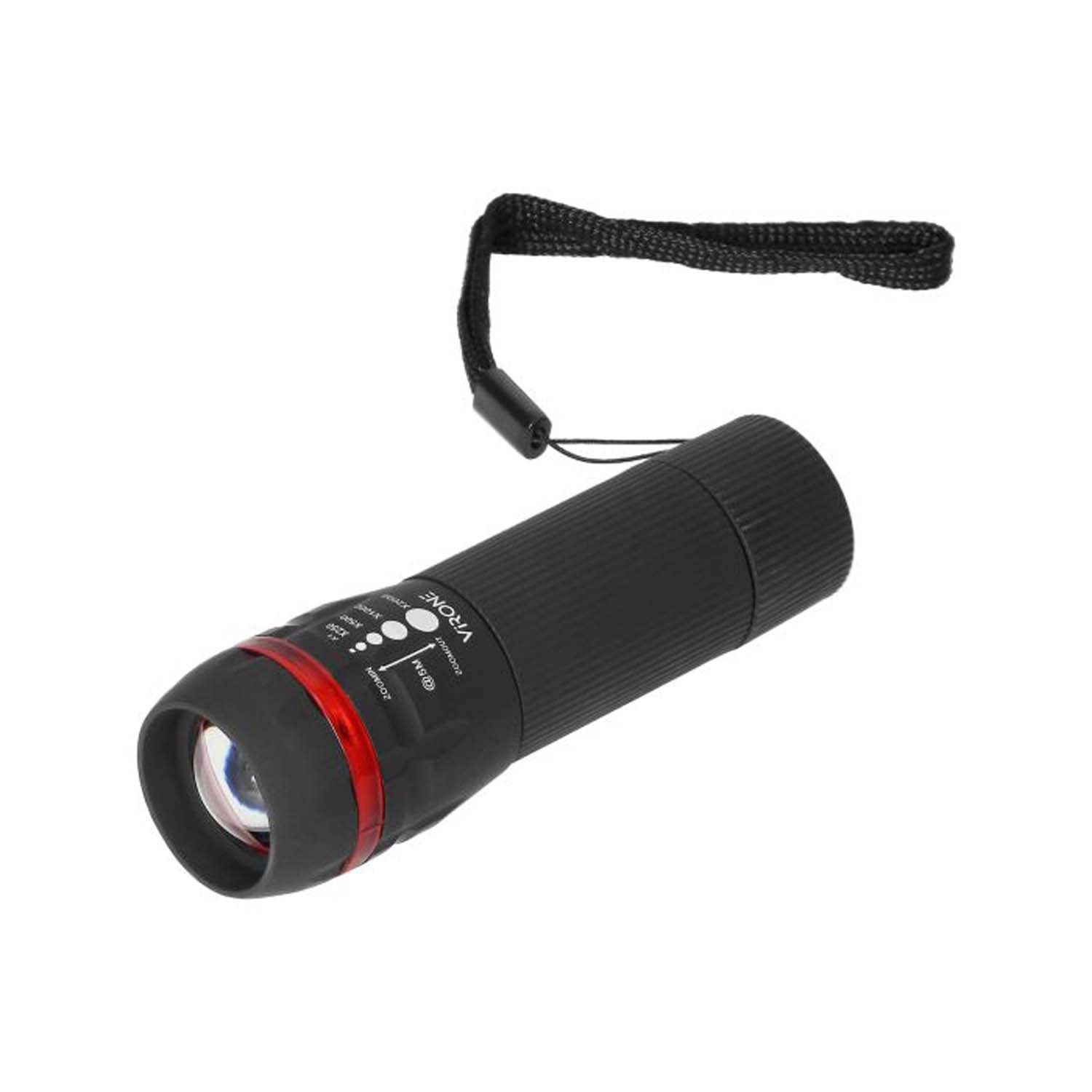 ViRone Latarka LED 1W 60lm 30m funkcja ZOOM