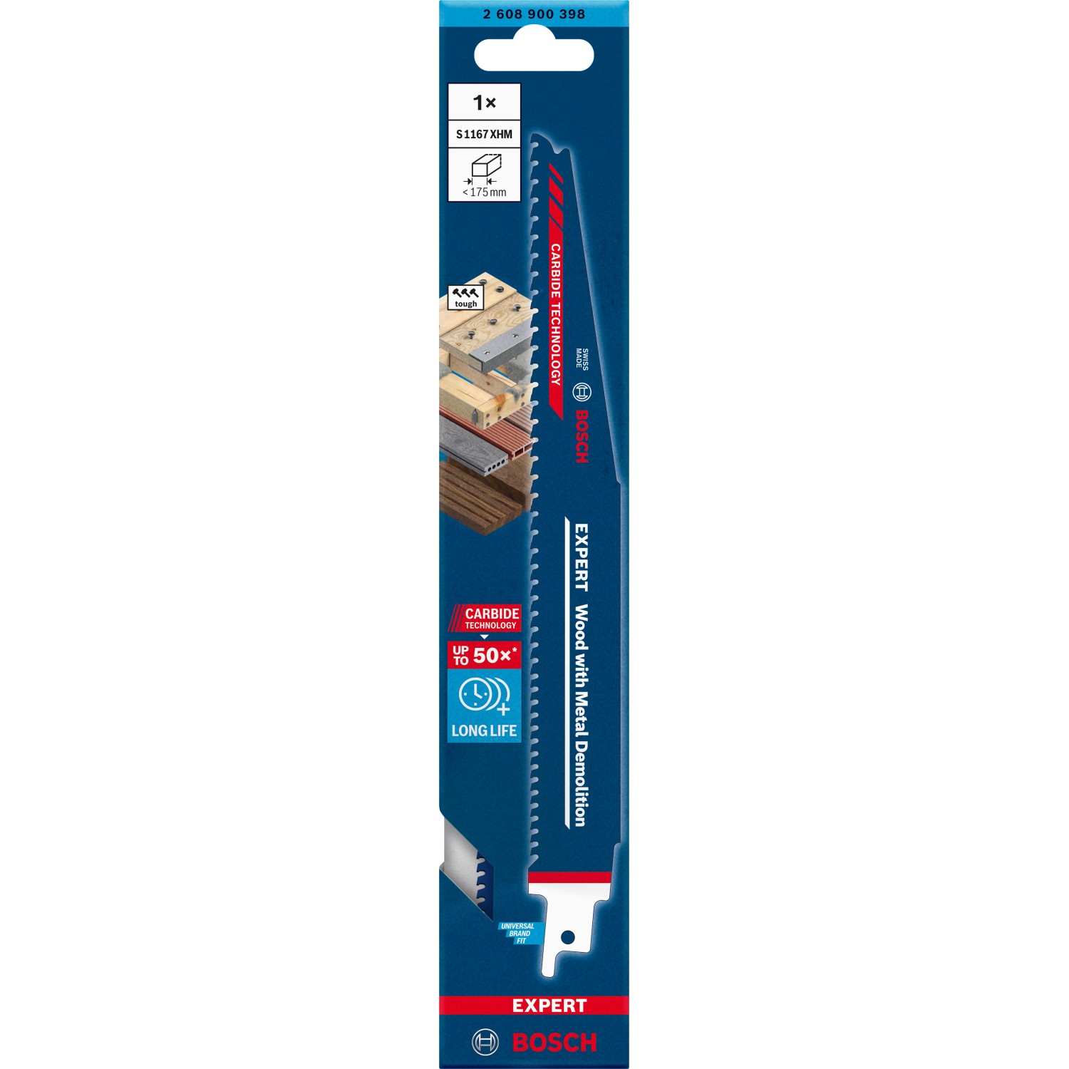Bosch Brzeszczot do pił szablastych S 1167 XHM 1 szt.