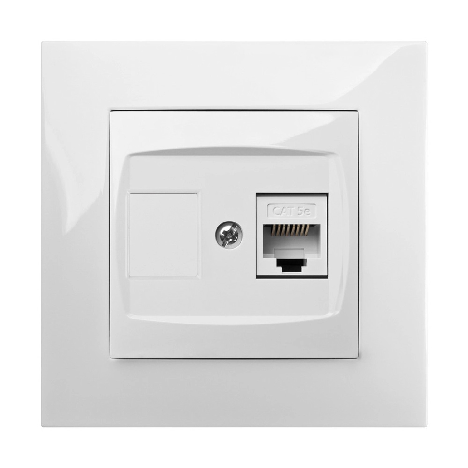 Elektro-Plast Gniazdo komputerowe RJ45 Carla białe