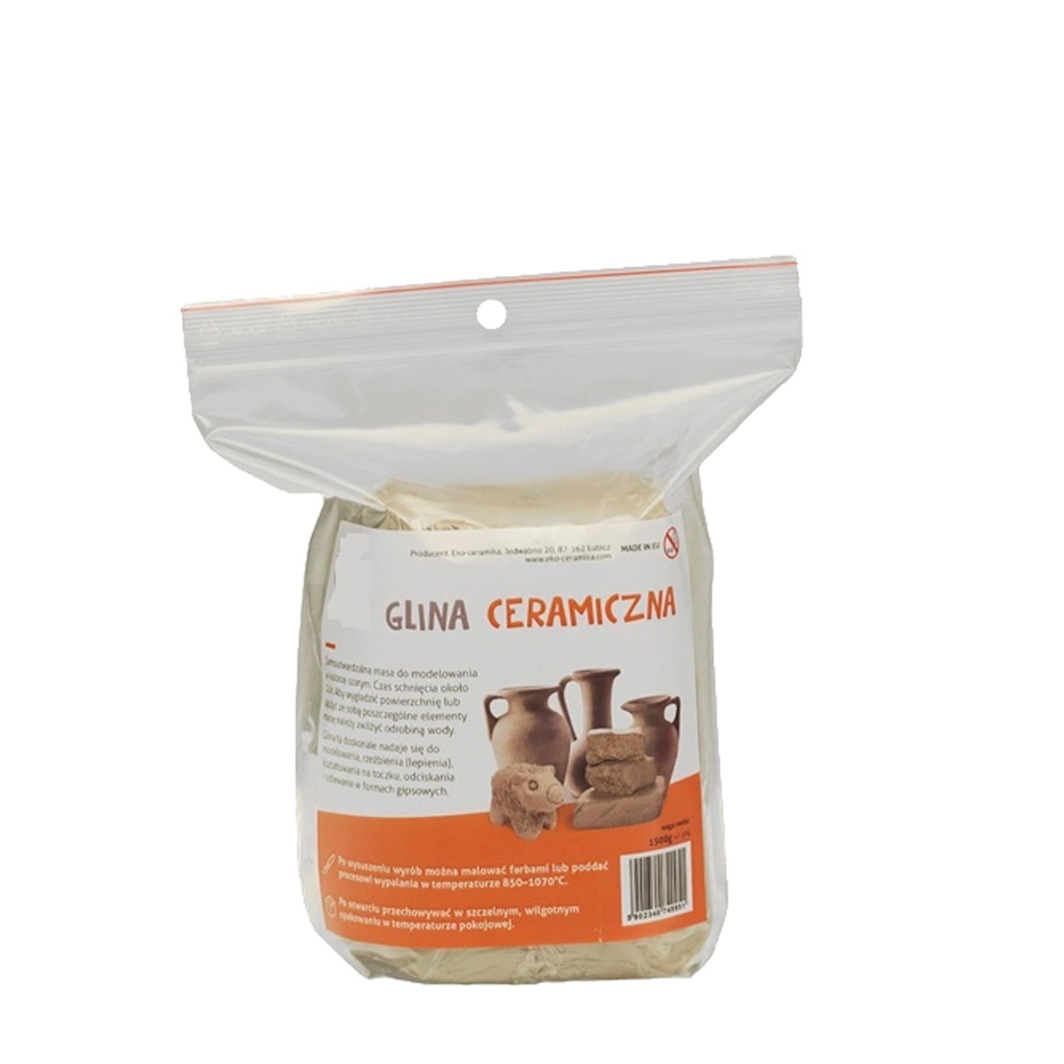 Glina ceramiczna 1,5 kg