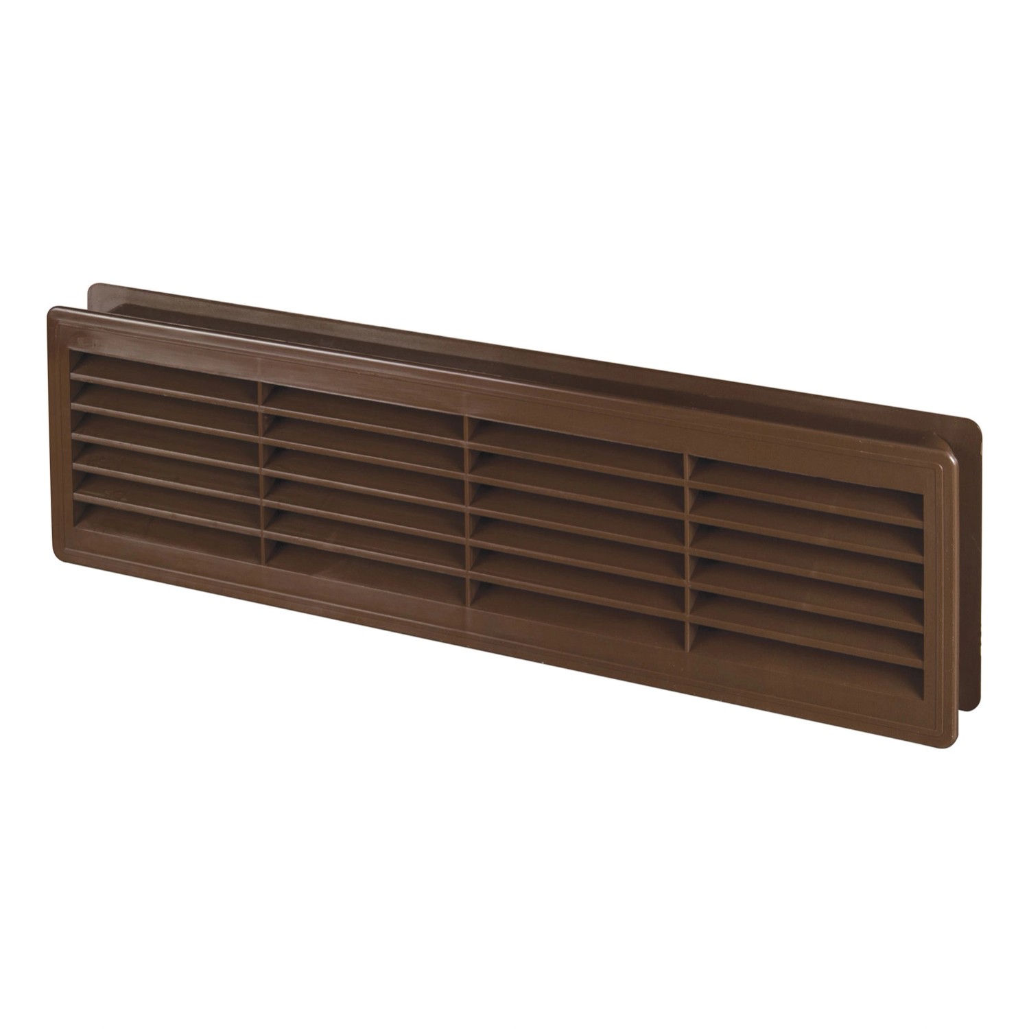 Kratka wentylacyjna do drzwi 120x440mm brąz-wenge