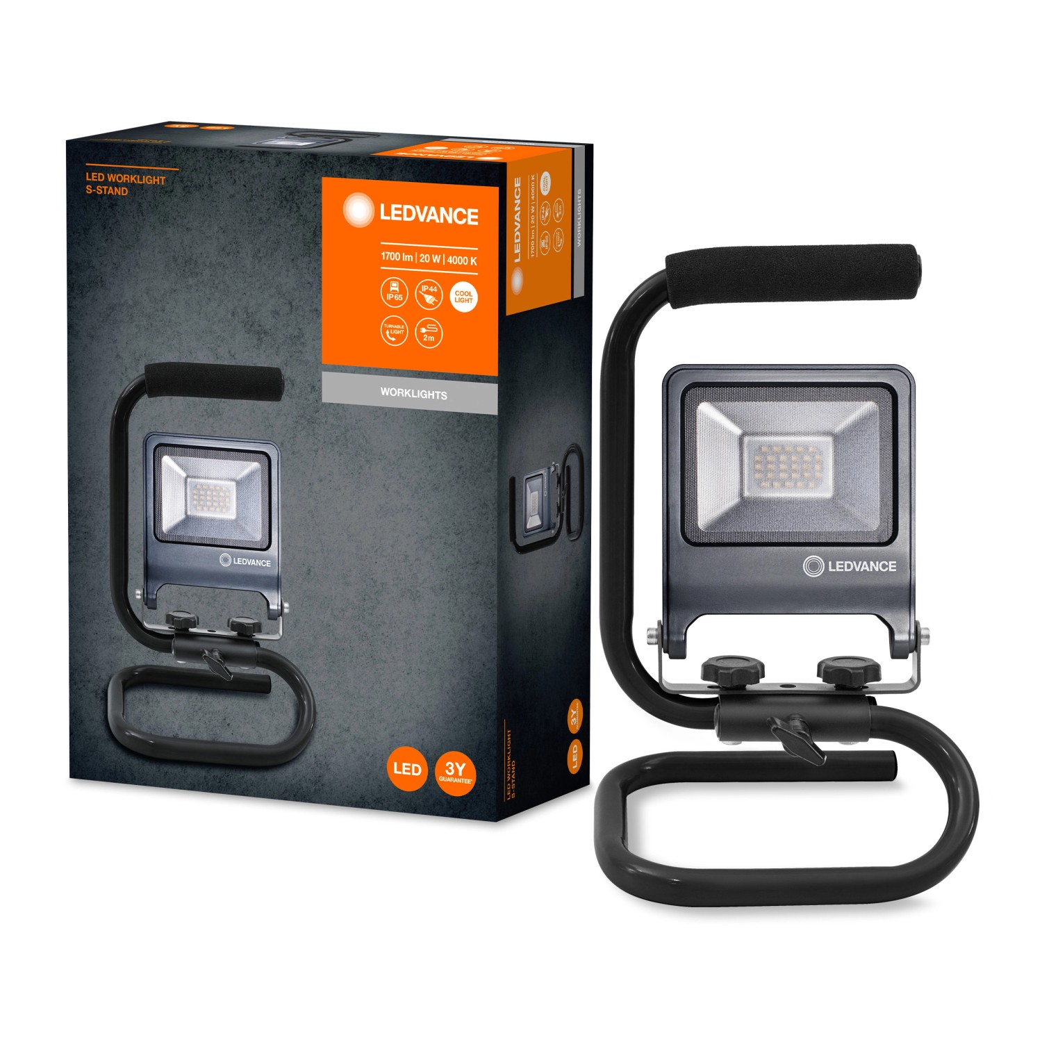 Ledvance Naświetlacz LED Worklight 20W 4000K 1700lm IP65